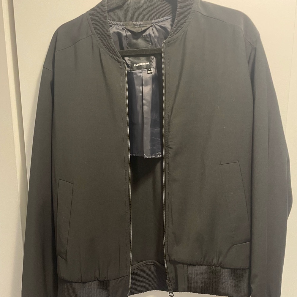 J. Lindeberg Bomber Jacket Size L